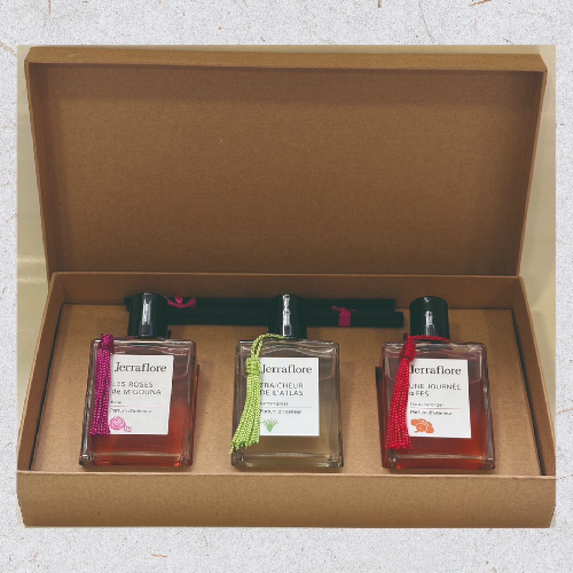 Trio Senteur Boîte en Kraft