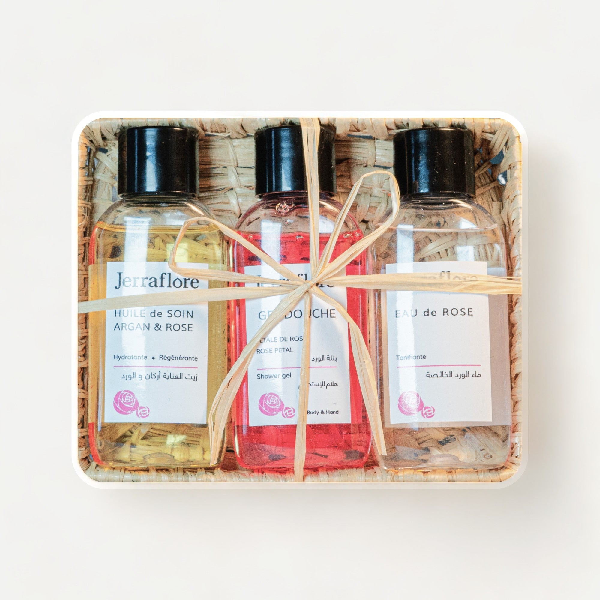 Trio voyage Rose